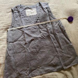 Not Perfect Linen Tank, NWOT, size M/L